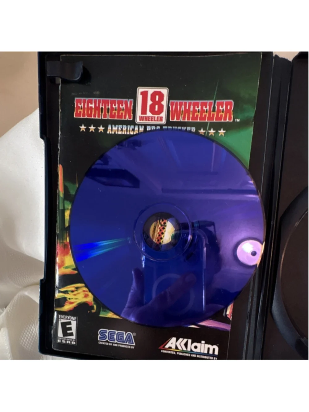 SEGA Acclaim 18-Wheeler: American Pro Trucker PS2 Multiplayer Manual NTSC
